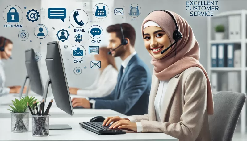 أمثلة على خدمة العملاء