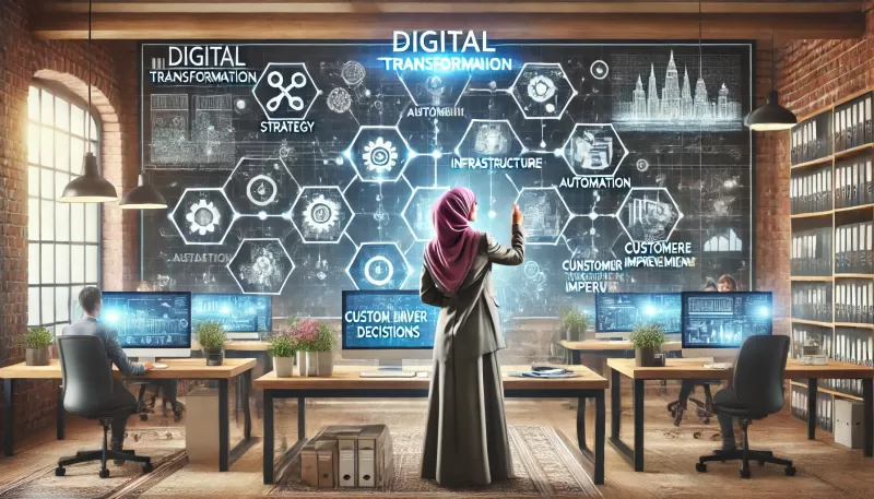 مراحل التحول الرقمي